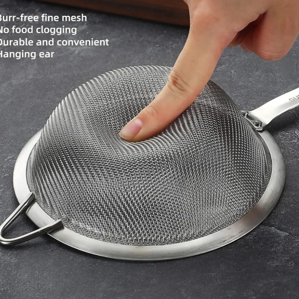 Sunwukin 304 Stainless Steel Mesh Strainer Brand New